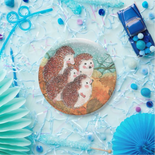 Junge Igel Pappteller (Party)