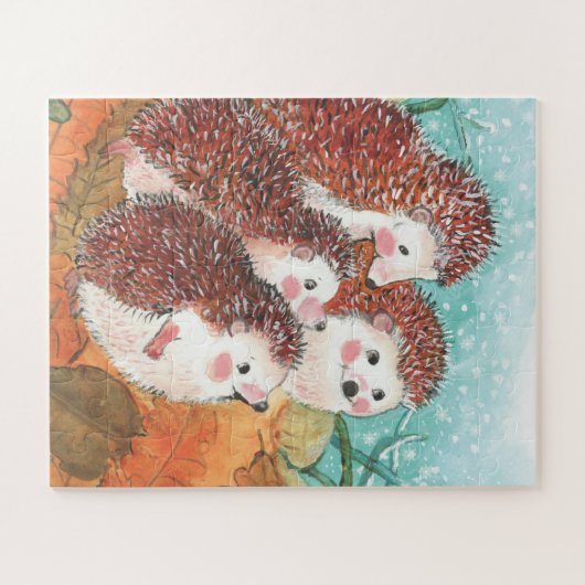 Junge Igel Puzzle (Horizontal)