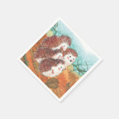 Junge Igel Serviette (Ecke)