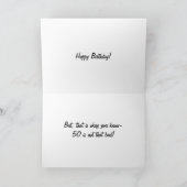 JUNGE IM HERZÄHLER AN ANDEREN ORTEN = 50. KARTE (Innenseite)