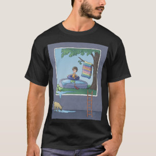 Junge im Kinderbecken T - Shirt