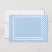 Junge im Spiel Danke Karte (Rückseite)