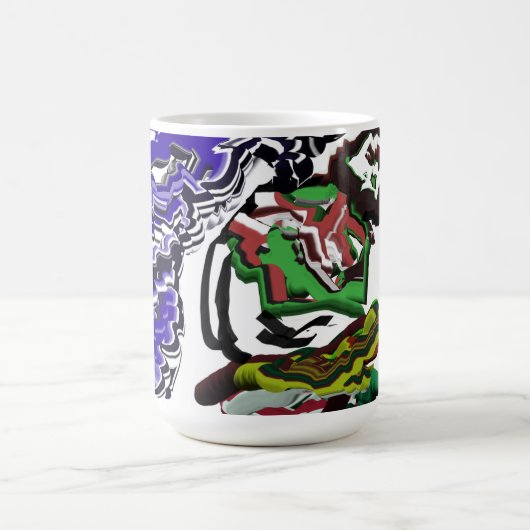 Junge im Winter Spaß Kaffeetasse (Mittel)