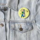 Junge in der Schule Button (Beispiel)