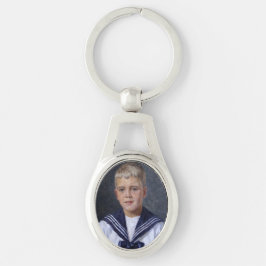 Junge in einem Sailor-Anzug Schlüsselanhänger