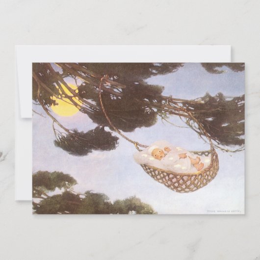 Junge in Hassoc Tree von Jessie Willcox Smith Einladung (Vorderseite)