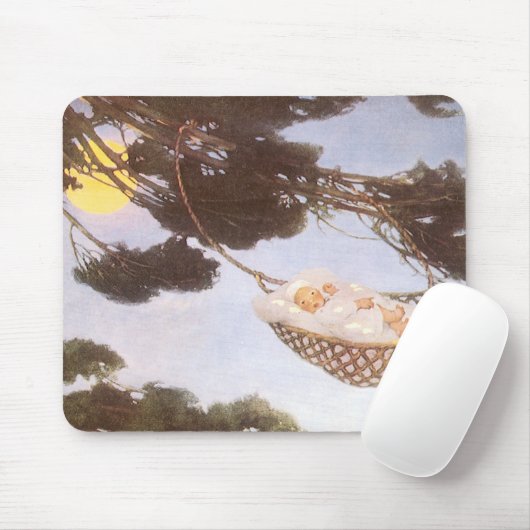 Junge in Hassoc Tree von Jessie Willcox Smith Mousepad (Mit Mouse)