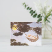 Junge in Hassoc Tree von Jessie Willcox Smith Postkarte (Stehend Vorderseite)