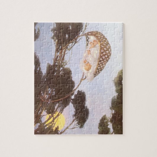 Junge in Hassoc Tree von Jessie Willcox Smith Puzzle (Vertikal)