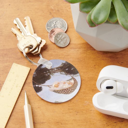 Junge in Hassoc Tree von Jessie Willcox Smith Schlüsselanhänger (Schreibtisch)