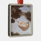 Junge in Hassoc Tree von Jessie Willcox Smith Silbernes Ornament (Rechts)