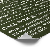 Junge in Hut, Modellieragentur, Model Agent Poster (Ecke)