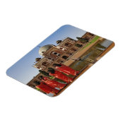 Junge indische Frauen und Humayun's Grab, Delhi, Magnet (Linke Seite)