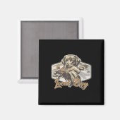 Junge Jäger Camouflage Süd Land Prix Magnet (Vorderseite/Rückseite)
