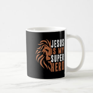 Junge Jesus ist mein Superheld Christlicher Gott S Kaffeetasse