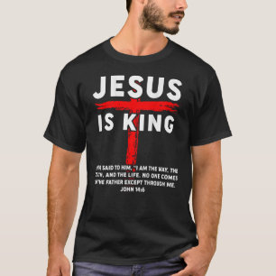 Junge Jesus King Christliche Jugend Guten Gott Soh T-Shirt