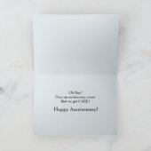 Junge Jubiläumskarte Karte (Innenseite)