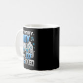 Junge Junge der Stufe 7 Entsperrtes Videospiel-Par Kaffeetasse (Vorderseite Links)