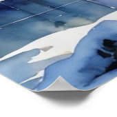 Junge Junge mit Hirsch Poster (Ecke)