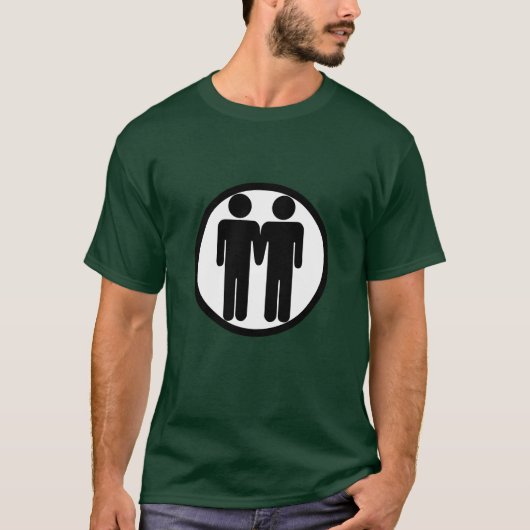 Junge + Junge T-Shirt (Vorderseite)