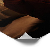 Junge Junge Wartete am Weihnachtsabend Poster (Ecke)