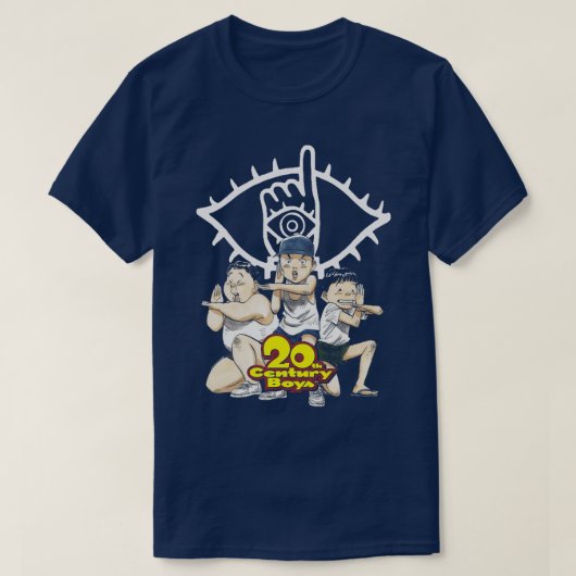 Junge Jungen Kenji und Freunde T-Shirt (Design vorne)