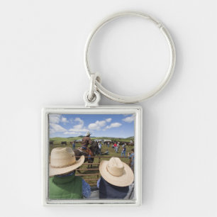 Junge Jungen lassen die Hughes-Ranch 2007 ein Schlüsselanhänger