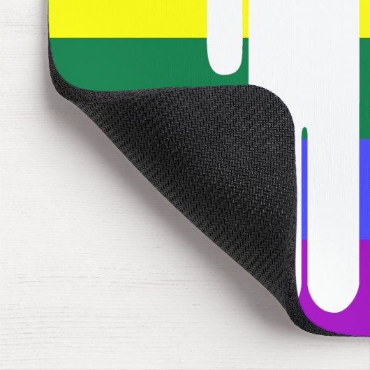 Junge + Jungen-Regenbogen Mousepad (Ecke)