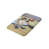 Junge Kinder, die am Strand spielen (Mary Cassatt) Badematte (Schrägansicht)