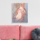 Junge Kinder in den Armen ihrer Mutter Leinwanddruck (Insitu (Wohnzimmer))