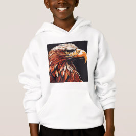 Junge Kinder Pullover Print Eagle Hoodies