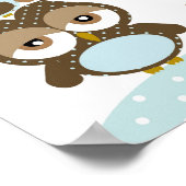 Junge Kinderzimmer Schlafzimmer Kunst Ich werde Si Poster (Ecke)