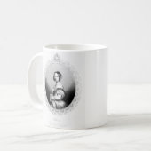 Junge Königin Victoria Kaffeetasse (Vorderseite Links)