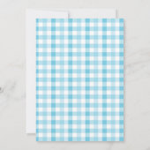 Junge Kuchen Geburtstagsdusche Einladung (Rückseite)