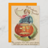 Junge Kürbislaterne Pumpkin Geem (Vorne/Hinten)