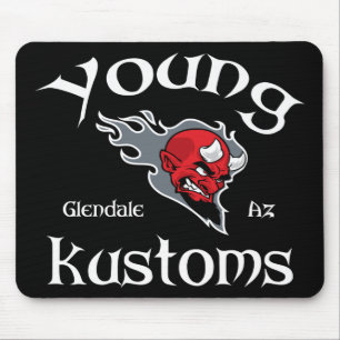 Junge Kustoms Mausunterlage Mousepad