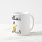 Junge Lesung Kaffeetasse (VorderseiteRechts)