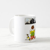 Junge Lesung Kaffeetasse (Vorderseite Links)