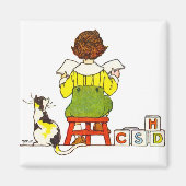 Junge Lesung Magnet (Vorne)