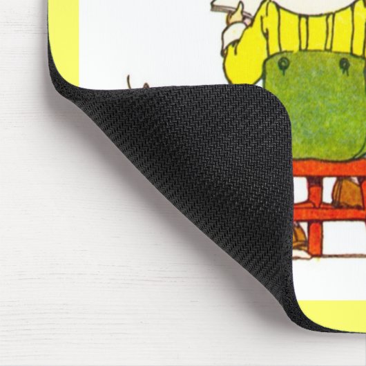 Junge Lesung Mousepad (Ecke)