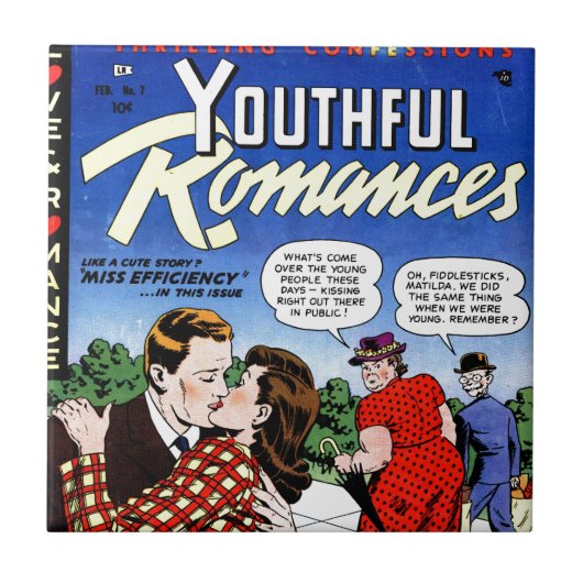 Junge Leute heute Fliese (Vorderseite)