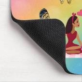 Junge Liebe Mouse Pad mit Couple Mousepad (Ecke)