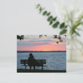 Junge Liebe Postkarte (Stehend Vorderseite)