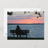 Junge Liebe Postkarte (Vorne/Hinten)