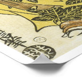 Junge Liebhaber des Fidschi, Toshinobu, 1720 Poster (Ecke)