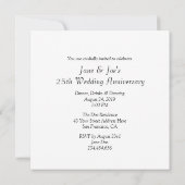 Junge Liebhaber Vintage Illustration Einladung (Rückseite)