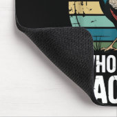 Junge liebt Pfauen Mousepad (Ecke)