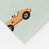 Junge LKW, Fahrzeugmuster Fleecedecke (Ecke)