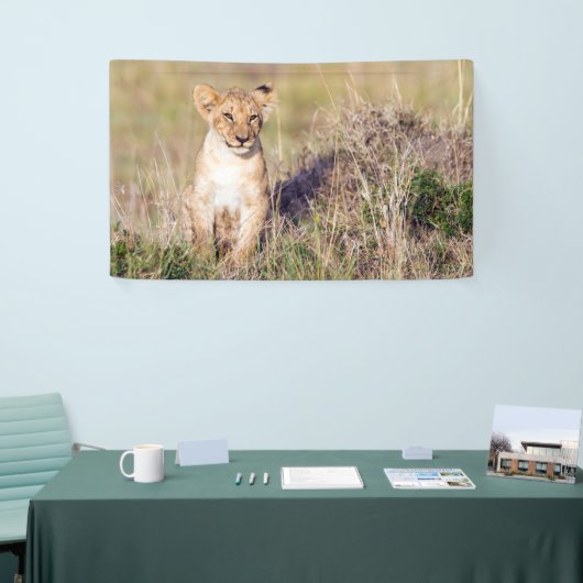 Junge Löwe Banner (Messeveranstaltung)