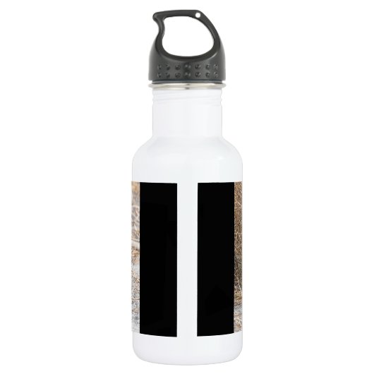 Junge Löwe Edelstahlflasche (Rückseite)